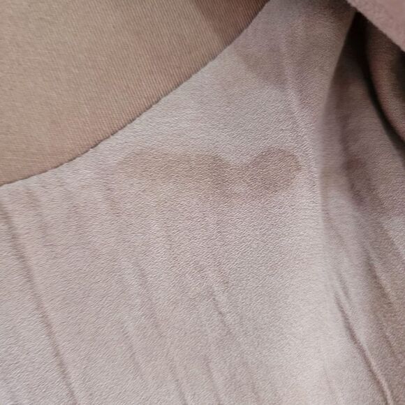 Torrid tan twill georgette peplum jacket Size 2 military mixed media = 2XL - Picture 6 of 10